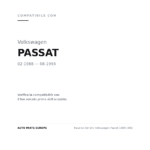 Fanalino Sinistro Volkswagen Passat 1988-1990 compatibilità veicoli (Volkswagen PASSAT (1988-1993))
