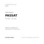 Fanalino Sinistro Volkswagen Passat 1991-1992 compatibilità veicoli (Volkswagen PASSAT (1988-1993))
