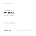 Rückleuchten Links Volkswagen Passat 1999-2004 – Crystal compatibilità veicoli (Volkswagen PASSAT (1996-2000))