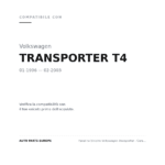 Rückleuchten Links Volkswagen Transporter - Caravelle 1997+ – Weiß compatibilità veicoli (Volkswagen TRANSPORTER T4 (1996-2003))