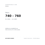 Rückleuchten Links Volvo – 740/760 Or/Weiß compatibilità veicoli (Volvo 740 - 760 (1984-1989))