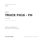 Fanalino Sinistro Volvo Truck Fm 2020+ compatibilità veicoli (Volvo TRUCK FH16 - FH (2020+) · Volvo TRUCK FM (2020+))