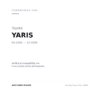 Rückleuchten Toyota Yaris 2006+ compatibilità veicoli (Toyota YARIS (2006-2008))