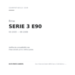 Faro Anteriore Destro BMW Serie 3 E90 Berlina – Modello Zkw compatibilità veicoli (Bmw SERIE 3 E90 (2005-2008))