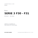 Faro Anteriore Destro BMW Serie 3 F30 - F31 2015+ – Full Led compatibilità veicoli (Bmw SERIE 3 F30 - F31 (2015-2019))
