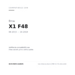 Scheinwerfer Rechts BMW X1 F48 2015-2018 compatibilità veicoli (Bmw X1 F48 (2015-2019))