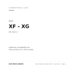 Scheinwerfer Rechts Daf Xf - Xg 2021+ – Manuelle Einstellung compatibilità veicoli (Daf XF - XG (2021+))