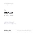 Faro Anteriore Destro FIAT 1995+ – Bravo/A Predisposizione Regolazione Elettrico compatibilità veicoli (Fiat BRAVA (1995-2001) · Fiat BRAVO (1995-2001))