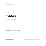 Scheinwerfer Rechts Ford C-Max 2010-2014 compatibilità veicoli (Ford C-MAX (2010-2015))