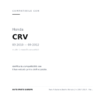 Faro Anteriore Destro Honda Crv 2007-2014 - Parabola Cromata – Versione 2 compatibilità veicoli (Honda CRV (2010-2012) · Honda CRV (2006-2010))