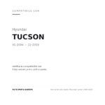 Scheinwerfer Rechts Hyundai Tucson 2004-2014 compatibilità veicoli (Hyundai TUCSON (2004-2010))