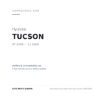 Scheinwerfer Rechts Hyundai Tucson 2018-2019 compatibilità veicoli (Hyundai TUCSON (2018-2020))