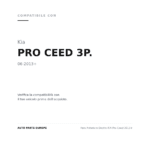 Faro Anteriore Destro KIA Pro Ceed 2013+ compatibilità veicoli (Kia PRO CEED 3P. (2013+))