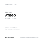Faro Anteriore Destro Mercedes Atego Con – Fendinebbia compatibilità veicoli (Mercedes ATEGO (1998-2004))
