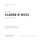 Faro Anteriore Destro Mercedes Classe R W251 Con Motore compatibilità veicoli (Mercedes CLASSE R W251 (2005-2010))