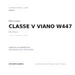 Faro Anteriore Destro Mercedes Classe "V" Viano W447 2014+ compatibilità veicoli (Mercedes CLASSE V VIANO W447 (2014+) · Mercedes VITO (2014-2019))