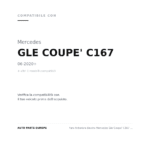 Faro Anteriore Destro Mercedes Gle Coupe' C167 2020+ compatibilità veicoli (Mercedes GLE COUPE' C167 (2020+) · Mercedes GLE SUV V167 (2019+))