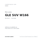 Scheinwerfer Rechts Mercedes Gle Suv (W166) 2015+ compatibilità veicoli (Mercedes GLE SUV W166 (2015-2018))