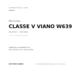 Scheinwerfer Rechts Mercedes Vito - Viano 2010+ – Mit Motorischer Verstellung compatibilità veicoli (Mercedes CLASSE V VIANO W639 (2010-2014) · Mercedes VITO (2010-2014))