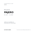 Faro Anteriore Destro Mitsubishi Pajero 1997-2000 – Regolazione Manuale compatibilità veicoli (Mitsubishi PAJERO (1997-2000))
