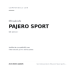 Faro Anteriore Destro Mitsubishi Pajero Sport 2015+ compatibilità veicoli (Mitsubishi PAJERO SPORT (2015+))