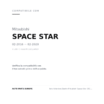Faro Anteriore Destro Mitsubishi Space Star 2013-2019 compatibilità veicoli (Mitsubishi SPACE STAR (2016-2020) · Mitsubishi SPACE STAR (2013-2015))