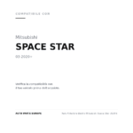 Faro Anteriore Destro Mitsubishi Space Star 2020+ compatibilità veicoli (Mitsubishi SPACE STAR (2020+))