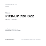 Scheinwerfer Rechts Nissan Pick-Up 720 D22 1997-2001 compatibilità veicoli (Nissan PICK-UP 720 D22 (1997-2002))