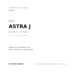Faro Anteriore Destro Opel Astra J 2013+ – C/Bordo Cromato C/Motore E Luce Diurna compatibilità veicoli (Opel ASTRA J (2010-2015) · Opel ASTRA J SEDAN 4 PORTE (2012+))