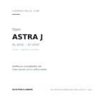 Faro Anteriore Destro Opel Astra J 2013+ – Lucida C/Motore compatibilità veicoli (Opel ASTRA J (2010-2015) · Opel ASTRA J SEDAN 4 PORTE (2012+))