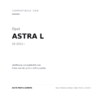 Faro Anteriore Destro Opel Astra L 2021+ compatibilità veicoli (Opel ASTRA L (2021+))