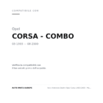 Faro Anteriore Destro Opel Corsa 1993-2000 - Manuale – New Gen Regolazionemanualeparabola Cromata compatibilità veicoli (Opel CORSA - COMBO (1993-2000))
