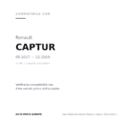 Faro Anteriore Destro Renault Captur 2013-2016 – Bordo Interno Cromato C/Motore compatibilità veicoli (Renault CAPTUR (2017-2019) · Renault CAPTUR (2013-2017))