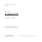 Faro Anteriore Destro Renault Kangoo 2003-2007 - Freccia Arancio compatibilità veicoli (Renault KANGOO (2003-2007))
