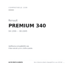 Faro Anteriore Destro Renault Premium 340 96' – Regolazione Elettrico compatibilità veicoli (Renault PREMIUM 340 (1996-2005))