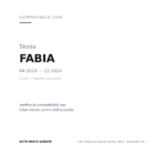 Faro Anteriore Destro Skoda Fabia - Roomster 2010+ – Con Mot Elettrico compatibilità veicoli (Skoda FABIA (2010-2014) · Skoda ROOMSTER (2010+))