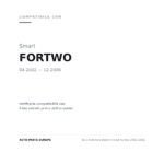 Scheinwerfer Rechts Smart Fortwo 2002-2006 compatibilità veicoli (Smart FORTWO (2002-2006))