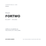 Scheinwerfer Rechts Smart Fortwo 2007-2013 compatibilità veicoli (Smart FORTWO (2007-2014))