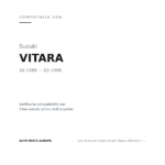 Faro Anteriore Destro Suzuki Vitara 1988-2014 – Regolazione Manuale compatibilità veicoli (Suzuki VITARA (1988-1998))