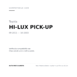Faro Anteriore Destro Toyota Hi-Lux Pick-Up 2011+ compatibilità veicoli (Toyota HI-LUX PICK-UP (2011-2015))