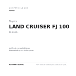 Faro Anteriore Destro Toyota Land Cruiser Fj 100 2002+ – Elettrico compatibilità veicoli (Toyota LAND CRUISER FJ 100 (2002+))