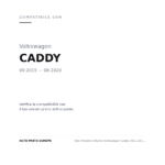 Scheinwerfer Rechts Volkswagen Caddy 2015-2019 – Version 1 compatibilità veicoli (Volkswagen CADDY (2015-2020))
