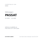 Scheinwerfer Rechts Volkswagen Passat 2001-2004 compatibilità veicoli (Volkswagen PASSAT (2000-2005))