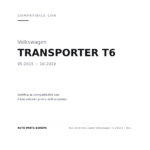 Scheinwerfer Rechts Volkswagen T6 2015+ – Chrom-Einfassung (H7-H7) mit Motor compatibilità veicoli (Volkswagen TRANSPORTER T6 (2015-2019))