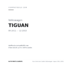 Faro Anteriore Destro Volkswagen Tiguan 2011-2015 compatibilità veicoli (Volkswagen TIGUAN (2011-2015))
