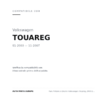 Faro Anteriore Destro Volkswagen Touareg 2003-2006 – C/Motore Elettrico compatibilità veicoli (Volkswagen TOUAREG (2003-2007))