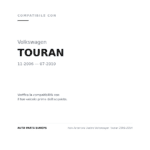Scheinwerfer Rechts Volkswagen Touran 2006-2014 compatibilità veicoli (Volkswagen TOURAN (2006-2010))