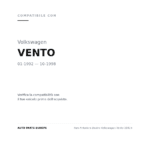 Faro Anteriore Destro Volkswagen Vento 1992+ compatibilità veicoli (Volkswagen VENTO (1992-1998))