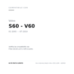 Faro Anteriore Destro Volvo 2005-2009 – S60V60 compatibilità veicoli (Volvo S60 - V60 (2005-2010))