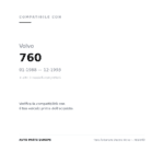 Faro Anteriore Destro Volvo – 760/940 compatibilità veicoli (Volvo 760 (1988-1993) · Volvo 940 (1992-1995))